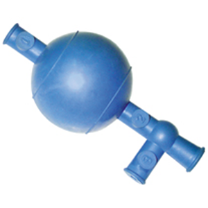 Pipette Filler, Rubber, 3 Way Heavy Duty, Red Colour, Each Each