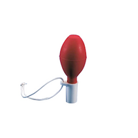 Kartell Universal Safety Silicone Pipette Bulb up to 25ml, Synthetic Rubber, Red, Each (208) Each