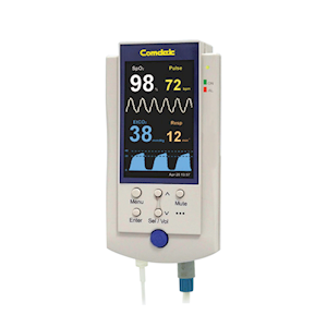 Pulse Oximeter with Probe, Hand Held, Each Each