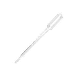 Livingstone Recyclable Plastic Transfer Pipette, Graduated 1ml, with 3.5ml Bulb Draw, Sterile, Single Peel Pack, 500/Box Box