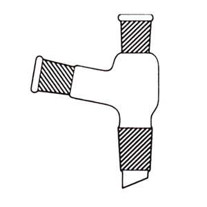 Monash Adapter, Receiver, Angle Socket Joints & Cone 14/23, Borosilicate Glass, Each (ARA/S14) Each