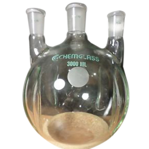 Monash Round Bottom Triple Neck Flask