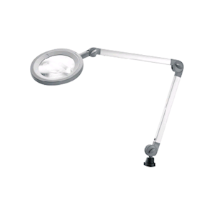 Redbank MLD Magnifier Lamp Luminaire, 160mm Lens Diameter, 1.9x Magnification, 5000 K Colour Temperature Neutral White, Each Each