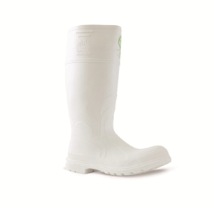 Bata Utility Rubber Gumboots #6, 400mm, PVC, Non-Safety, White, Pair Pair