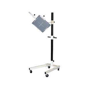RC Imaging DR Tilt and Rotate Mobile Cassette Holder, V-Base, Holds up to 17 x 17" DR Plates or 18.14kg, With Casters with Lock, Each Each