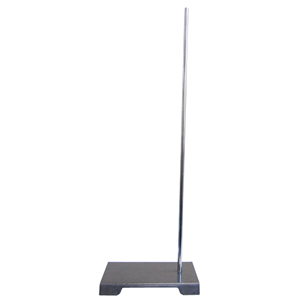 Livingstone Retort Stand, Light-weight Base 200 x 130 X 20 mm, with 600mm Rod, Each Each