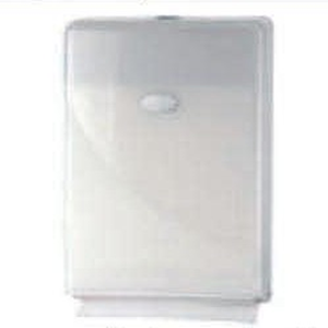 Royal Touch Compact Hand Towel Dispenser, 35 x 23 x 8.6cm, for RT66080, Pearl White, Each Each
