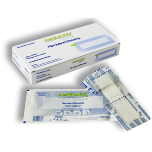 AsGUARD Clear Plus Island Film Dressing, 4 x 5cm, Sterile, ISC001, 50/Box Pack