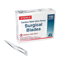 Out of Date, LIV SURGICAL SCALPEL BLADE SIZE 11 CARBON STEEL 100/BX, Original Unopened Condition, Price Discounted, While Stocks last Box