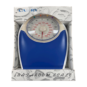 Livingstone Health Scale, 12 cm - 5 Inch Large Round Dial, 160 Kgs Capacity, 1 Kilo Graduation, Each Each