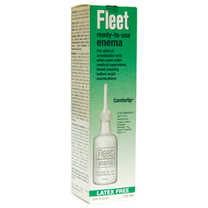 Fleet Enema, 133 ml 4.5 ounces, Phosphate Enema BP, Ready to Use, Schedule 0 Each