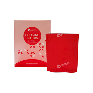 Sofeel Cleaning Cloths, Regular Dispenser Pack, 40 x 30cm, High 70 Percent Viscose, Blue, 40 Cloths/Pack, 240/Carton Carton