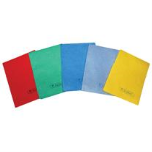 Sofeel Cleaning Cloths, Regular Dispenser Pack, 40 x 30cm, High 70 Percent Viscose, Blue, 40 Cloths/Pack, 240/Carton Carton