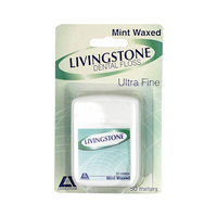 Sofeel Dental Floss, Mint, Waxed, 50 Meters/Blister Pack