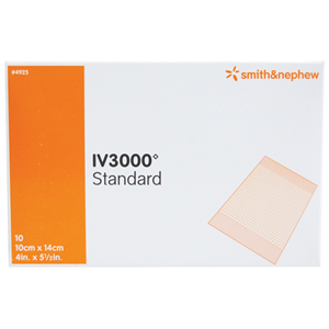 Opsite IV3000 Dressing, 10 x 14 cm, 10/Pack Box