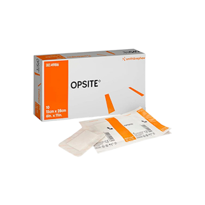 Smith & Nephew Opsite Incise Drape Transparent Wound Adhesive, 28 x 15cm, 10 Pieces/Box