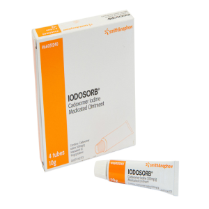 Iodosorb Paste 10 grams in Tube, 4/Pack Pack