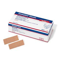 Coverplast Classic Fabric Strips, 7.2 x 2.2 cm, 50/Box Box