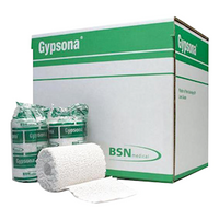 Gypsona Plaster of Paris Cast Bandages, 15cm x 3.5m, 12/Pack (SN2220) Box