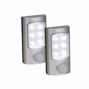 6 Led Sensor Nightlights, 2/Pack Pack