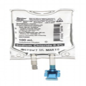Baxter Intravenous IV Infusion 0.9 Percent Sodium Chloride, 250ml Bag, Each Each