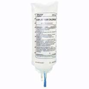 Baxter Intravenous IV Infusion 0.9 Percent Sodium Chloride, 250ml Bag, Each Each