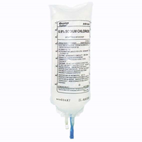 Baxter Intravenous IV Infusion 0.9 Percent Sodium Chloride, 250ml Bag, Each Each