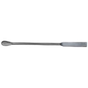 Aptaca Spatula, 180mm, Flat and Spoon Ends, Recyclable Polystyrene, 10 Pieces/Pack