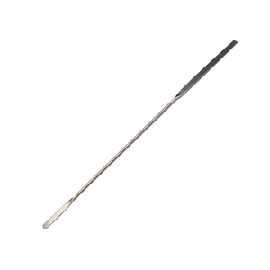 Aptaca Spatula, 180mm, Flat and Spoon Ends, Recyclable Polystyrene, 10 Pieces/Pack