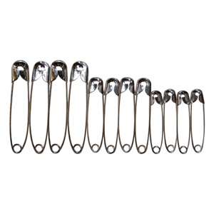 Livingstone Safety Pins, No. 0, 22mm, 144 Pins/Box Box