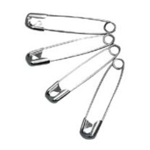 Livingstone Safety Pins, No. 0, 22mm, 144 Pins/Box Box