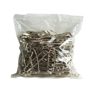 Livingstone Safety Pins with Coil Guard, No. 1, 27mm, UK quality, 144 Pins/Box Box