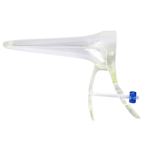 EOS ® Vaginal Speculum, Duckbill, Cusco Screw Action, Recyclable Plastic, Clear, Extra Large, Each Loose