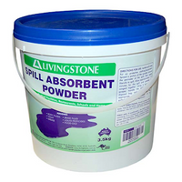 Livingstone Spill Absorbent Granules (SAP) for Fluid and Vomit Clean Up, 3.5 Kilograms/Pail Each