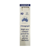 PENCILS STAEDTLER CHINAGRAPH 808 WHITE 10/BX Box