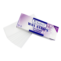 Sofeel Wax Strips, Non Woven, 7 x 21 cm, 100/Pack Pack