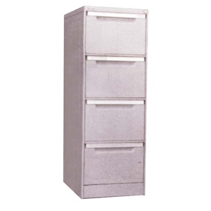 Statewide Filing Cabinet, 4 Drawers, Grey, Each Each