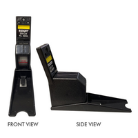 Stature or Height Measure Tape, 2 metres Wall Mounted Black Colour, Each Each