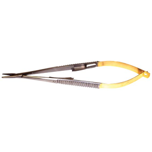 Adler Castroviejo Needle Holder, 14cm, Stainless Steel, with Tungsten Carbide, Each Each