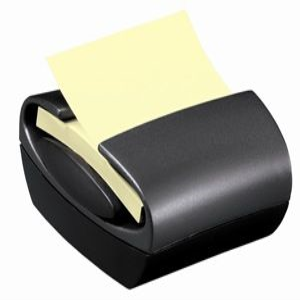 3M PRO-330R Post-It Pop-Up Notes Dispenser, 73 x 73mm, Black, Each Eac ...