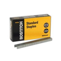 Stanley Bostitch Standard Staples for Use Model SBS 19, 1/4", Each Each