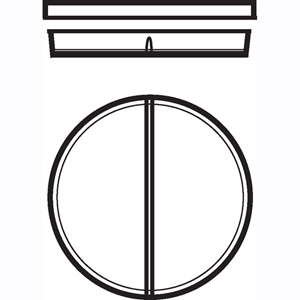 Livingstone Petri Dish, with 3 Vents and 2 Sectors, 90 x 14(H) mm, with Lid, Sterile, Recyclable Polystyrene, 20 Pieces/Bag
