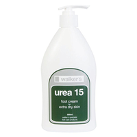 Walker's Urea 15 Lotion, 500ml Pump Bottle, Each Each