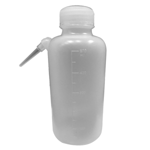 Livingstone Wash Bottle, 500ml, Labelled Acetone, Recyclable Low Density Polyethylene (LDPE), Each Each