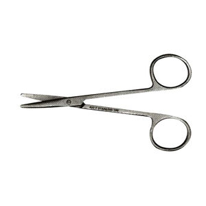 Livingstone Surgical Scissors, 110mm, Enucleation Curved, Each Each