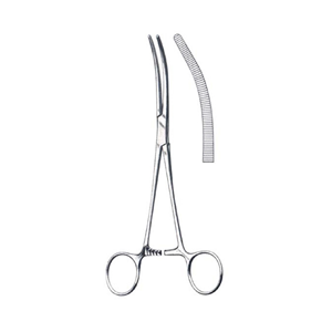 Livingstone Rochester Pean Forceps, 125mm, Curved, Each Each