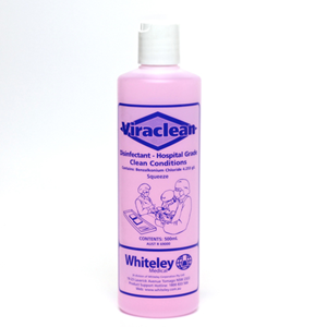 Viraclean Hospital Grade Disinfectant Sanitiser (Replaced by KOVIT), 500ml with Trigger Sprayer, Each Bottle