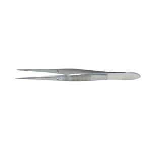Livingstone Splinter Dissecting Forceps,11cm, 20 Grams, Fine Points, Narrow Body, Curved, Stainless Steel, Each Each