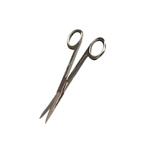 Livingstone Surgical Scissors, 110mm, Enucleation Curved, Each Each