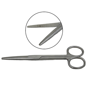 Livingstone Surgical Scissors, 110mm, Enucleation Curved, Each Each